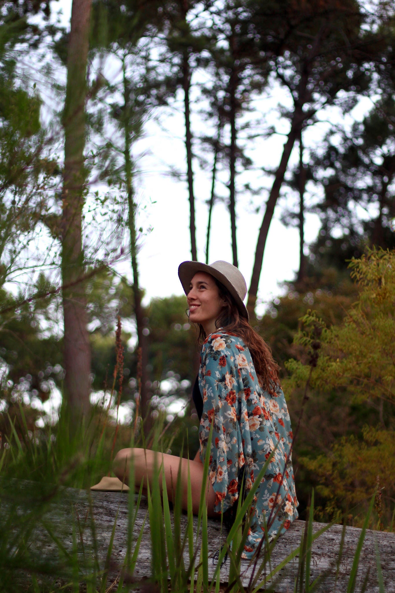 Portrait in the forest